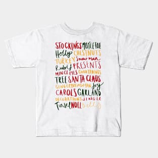 christmas list-Christmas Kids T-Shirt